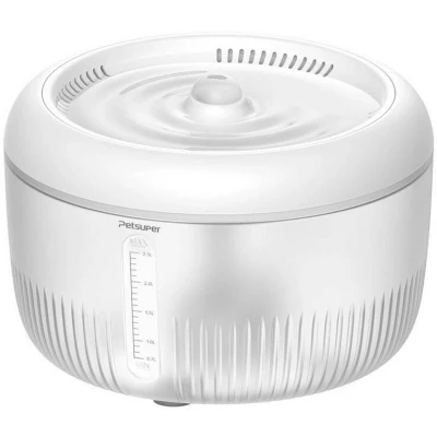 Afbeelding van Slimme waterfontein voor huisdieren Petsuper PW02 2,5L (wit)