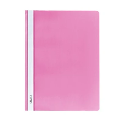 Afbeelding van Falken plastic snelhechter van PP folie voor DIN A4 commerciële verwerking 1 Stuk roze