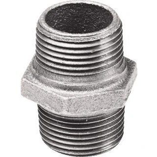 Afbeelding van Nefit Industrial dubbele nippel nr.280 verzinkt 2.1/2&quot; bu.dr.