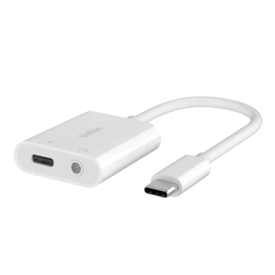 Afbeelding van Belkin NPA004BTWH interface hub USB Type C Wit