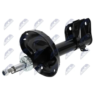Afbeelding van NTY A SB 027 Schokdemper Vooras rechts Gasdruk Dubbelpijp Veerpoot Pen bovenaan, Klem onderaan SUBARU: Impreza II Sedan (GD) 2.5 i WRX AWD, 1.5 AWD