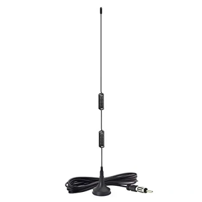 Afbeelding van Bingfu Universal Car Stereo Antenna Aerial With 3M Cable Magnetic Base DIN Connector for Vehicle Truck SUV RV Audio HD Radio Android Head Unit CD Media Receiver Player