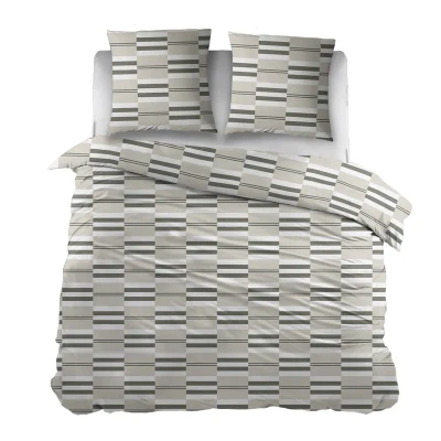 Afbeelding van Snoozing Barbara Dekbedovertrek Lits jumeaux 240x200/220 cm Grey