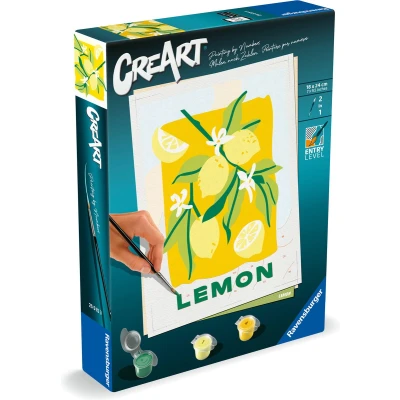 Afbeelding van Ravensburger Lemon Schilderen op Nummer 1 Kunstwerk