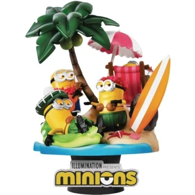 Afbeelding van Beast Kingdom Universal Diorama 051 Minions Paradise 15cm