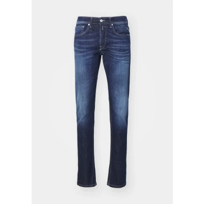 Afbeelding van Replay Heren Regular Slim Fit Jeans Willbi, 007, donkerblauw, 29W x 30L