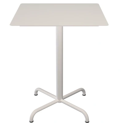 Afbeelding van Houe Pico tuintafel 60x60 Muted white, 4 ster onderstel