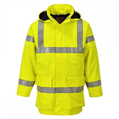 Afbeelding van Bizflame Regen Hi Vis Multi Lite Jack maat 4XL, Yellow