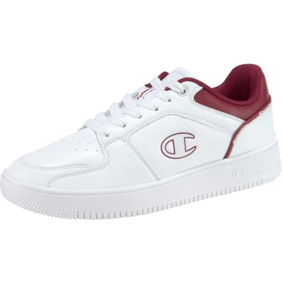 Afbeelding van Champion RD 2.0 LOW heren sneaker S21906 CHA WW011 wit/rood