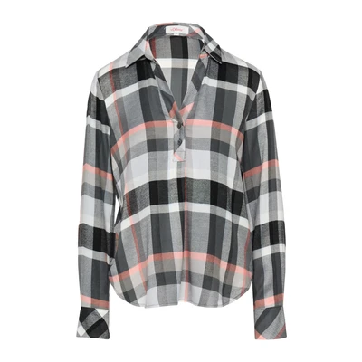 Afbeelding van s.Oliver Karierte Blouse, Dames, Maat: 40, Dunkelgrau