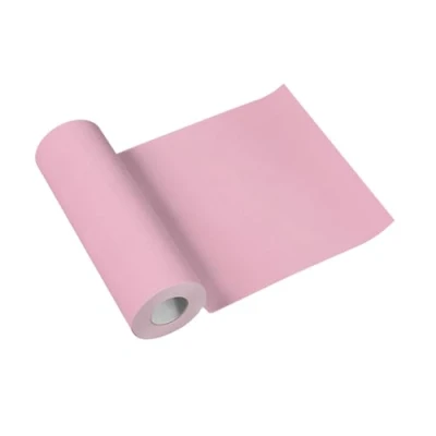 Afbeelding van PAW Airlaid Tafelloper (40 x 2400 cm) I Geperforeerd Elke 120 cm Verjaardag Tafelversiering Ideale Tafeldecoratie voor Communies, Bruiloften, Doopfeesten Kleur: Monocolor (light rosa)
