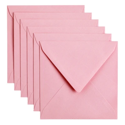 Afbeelding van Envelop Papicolor 140x140mm babyroze