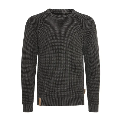 Afbeelding van Indicode Jeans Idrockford Trui, Heren, Maat: Small, Black