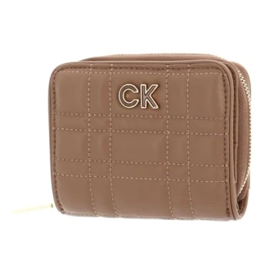 Afbeelding van Calvin Klein RE LOCK Quilt Portemonnee, Dames, Maat: One Size, Safari