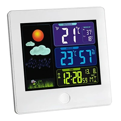 Afbeelding van TFA Weerstation Draadloos Met Kleurendisplay SUN Wit
