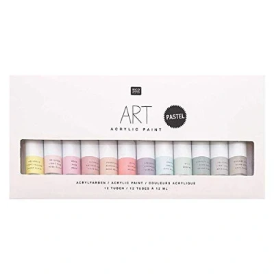 Afbeelding van ART ACRYLIC SET PASTEL 12 X ML.