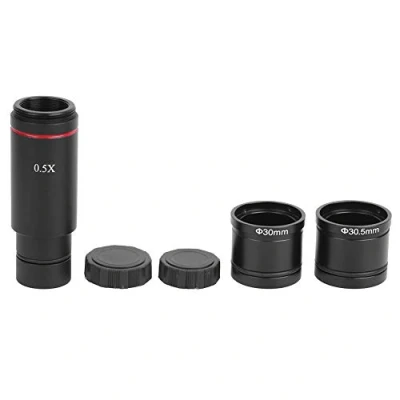 Afbeelding van 0,5x keer C mount microscoopcamera adapter, voor AmScope CCD interface krimplens