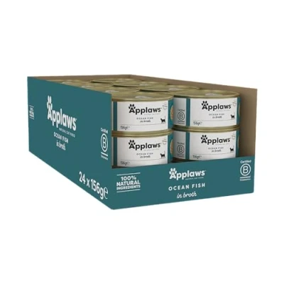 Afbeelding van Applaws Cat Tin 1x(24x156g) Ocean Fish