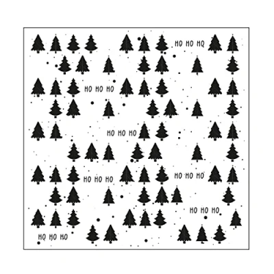 Afbeelding van Vaessen Creative Embossing Folder, Ho, voor het toevoegen van textuur en afmeting aan Papercraft Projects, 15 x cm