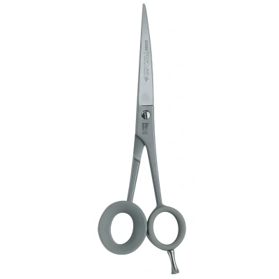 Afbeelding van K.R. Witte Rose Line Kappersschaar gebogen eenzijdig microvertand 6,5&quot; Basic 28 cm