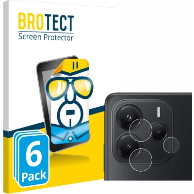 Afbeelding van BROTECT Screenprotector voor Xiaomi Redmi Note 14 (ALLEEN Camera Lens) Folie Beschermfolie transparant (6 Stuks)