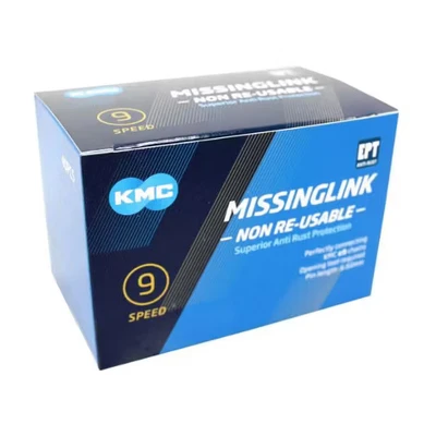 Afbeelding van KMC Sluitschakel MissingLink 9NR EPT E9zilver 6.60mm 9v(40)