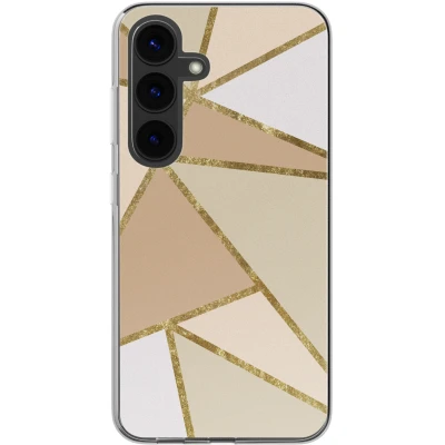 Afbeelding van imoshion hoesje Geschikt voor Samsung Galaxy S24 Design Graphic Beige