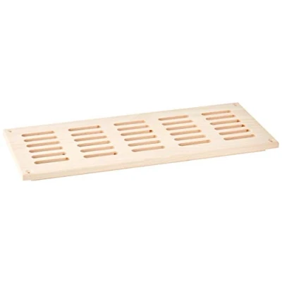 Afbeelding van Luchtrooster hout lang