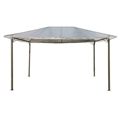 Afbeelding van QUICK STAR Paviljoen beschermkap 3x4 m Nizza waterdicht transparant