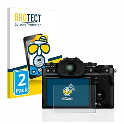 Afbeelding van BROTECT (2 Stuks) Antireflecterende Beschermfolie voor Fujifilm X T5 Anti Glare Screen Protector, Mat, Ontspiegelend