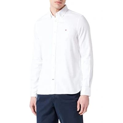 Afbeelding van Tommy Hilfiger slim fit overhemd wit