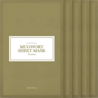 Afbeelding van I&#039;m from Mugwort Sheet Mask Set Gezichtsmasker