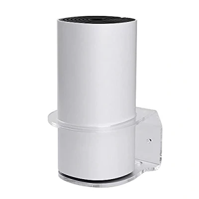 Afbeelding van BECEMURU Muurbevestiging Standhouder Stabiliteit Acryl Beschermende Router Guard voor TP Link Wifi Deco M4/P9/S4/S7/E4 Hele Thuis Mesh Wi Fi systeem (1 Pack)