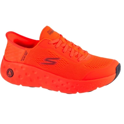 Afbeelding van Skechers Slip Ins: Max Cushioning Hyper Craze, Mannen, Oranje, Hardloopschoenen, maat: 43,5
