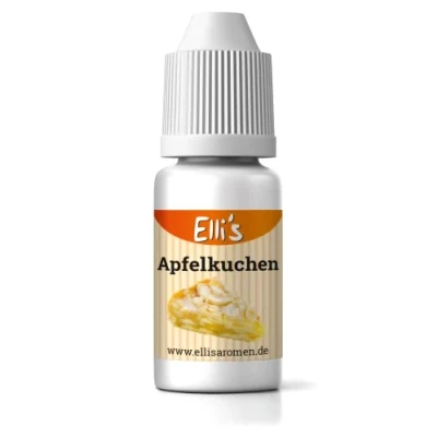 Afbeelding van Ellis Aromen Appeltaart levensmiddelaroma vloeibaar voor levensmiddelen en vloeistoffen, het bakken koken, zoals pap kwark, caloriearm
