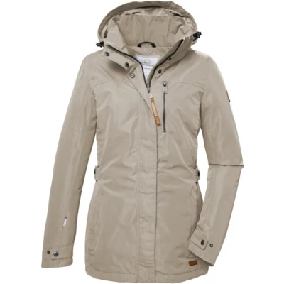 Afbeelding van GIGA by Killtec dames jas functionele beige 41452 maat 50