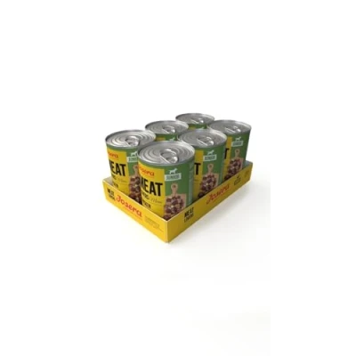 Afbeelding van 6x400g Josera Meat Lovers Junior Menu Kip natvoer voor Honden