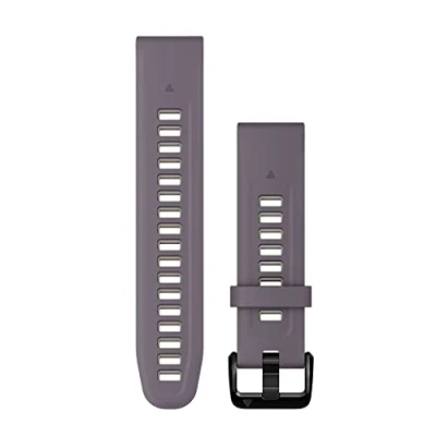 Afbeelding van Garmin Quickfit® 20 Mm Siliconen Horlogebanden Grijs,Zilver