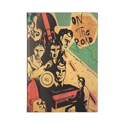 Afbeelding van Paperblanks FleXis Jack Kerouac On The Road Notitieboek Midi Gelinieerd