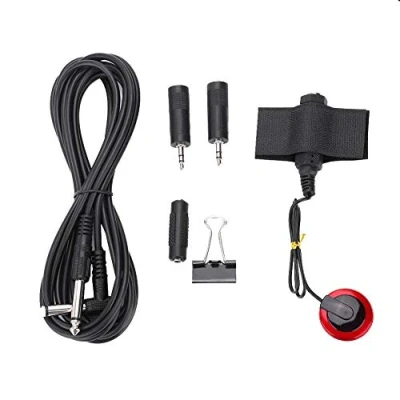Afbeelding van Guitar Sound Pickup, Piezo Contact Microphone Pickup Transducer Audio Cable Sticker for Violin Ukulele Cello Banjo Instruments Accessory