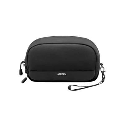 Afbeelding van UGREEN Cable Pouch Tech EDC Etui, Kabel Organiser Pouch, Reis Essentials Organiser, Waterdicht, Interne Rits Lagen, harde schijf, ECC Standard M, zwart