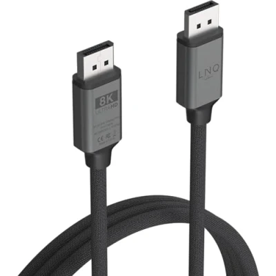 Afbeelding van Linq byELEMENTS Displayport Pro Kabel (8K/60Hz) 2m