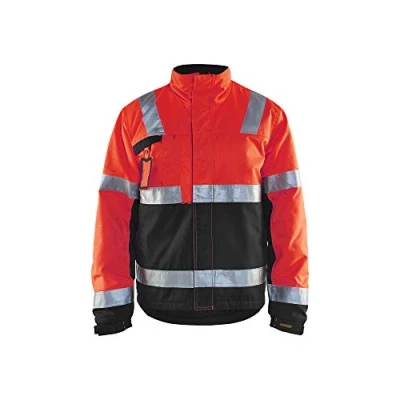 Afbeelding van Blåkläder 4862 1811 Winterjas High Vis Rood/Zwart maat XS