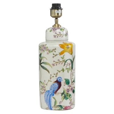 Afbeelding van PR Home Li Na lampvoet, 46 cm wit multi