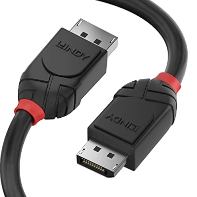Afbeelding van Lindy 36491 1m DisplayPort Zwart kabel