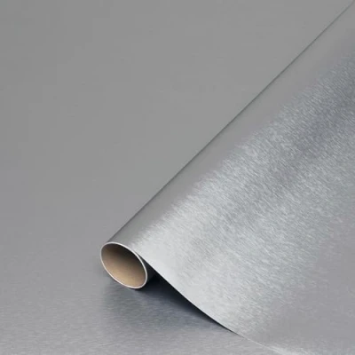 Afbeelding van d c fix Zelfklevende Decoratiefolie Platino zilver 150x45 cm