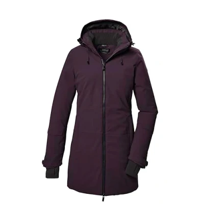 Afbeelding van Killtec Winterjas Parka 41821 paars/bordeaux functionele jas 40