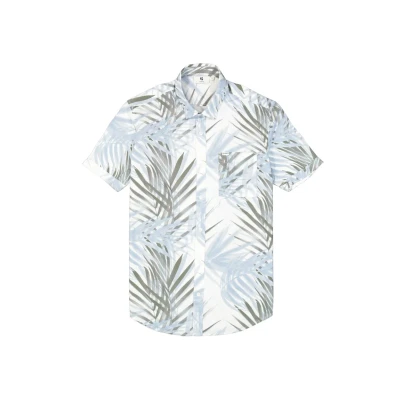 Afbeelding van Garcia casual overhemd lichtblauw