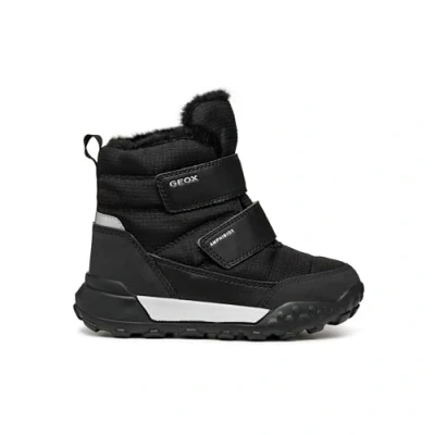 Afbeelding van Geox J Trekkyup Boy B ABX sneeuwlaarzen kinderen, Zwart, 25 EU