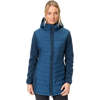 Afbeelding van Vaude Skomer Hybrid Parka Jasje Blauw 38 Vrouw